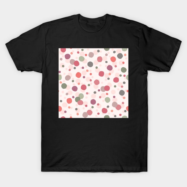 Happy multicoloured confetti T-Shirt by FrancesPoff